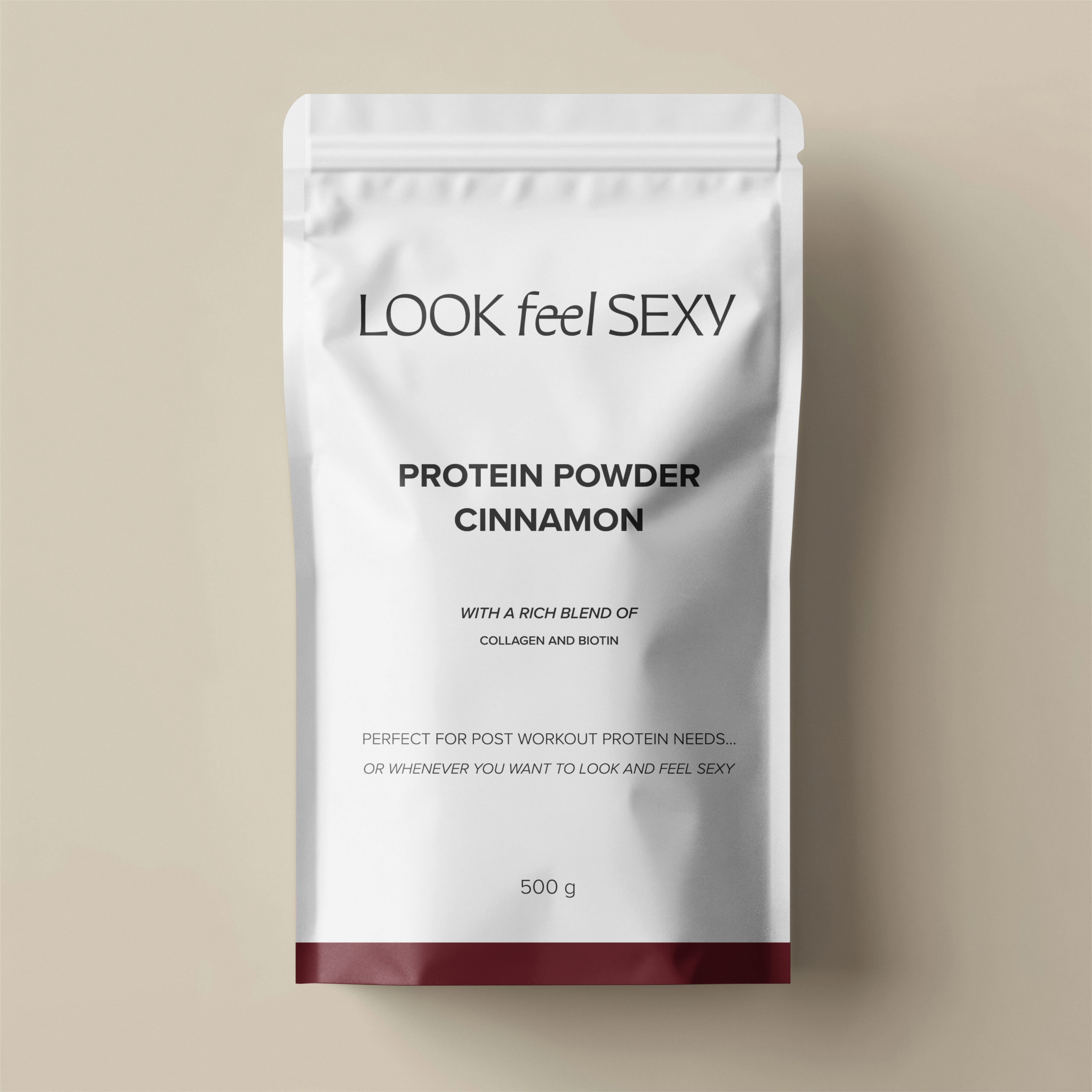 Pre-order: Protein Powder – CINNAMON 500g